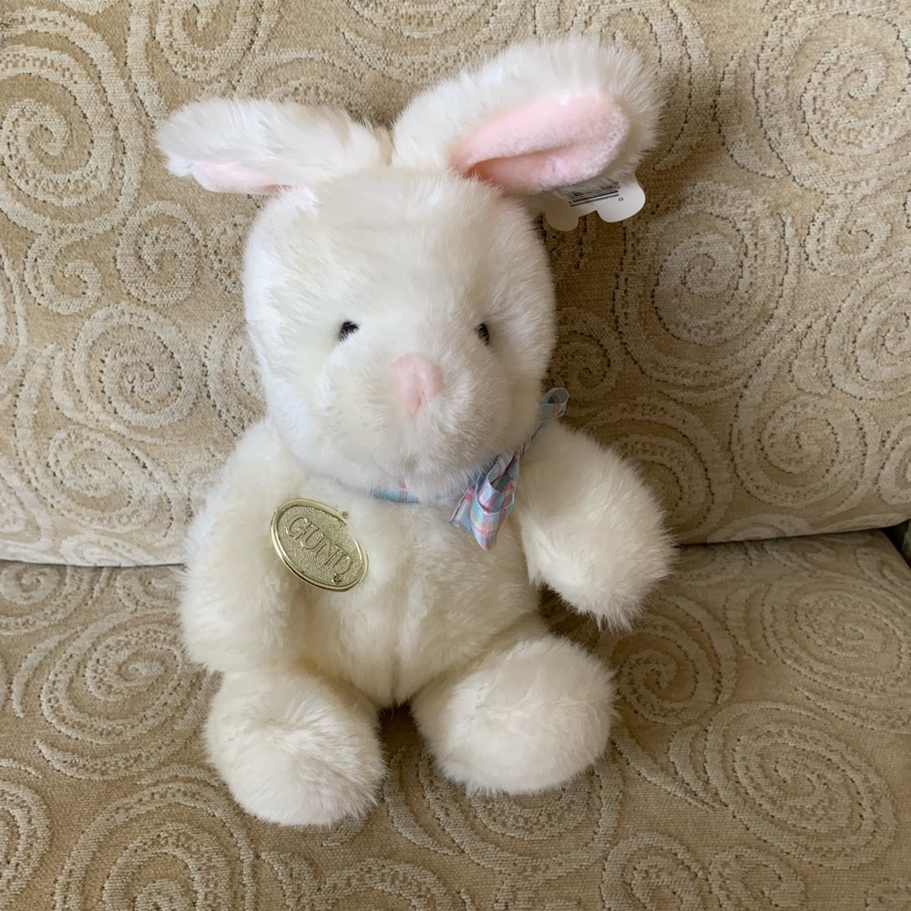 White Bunny by Gund 12”